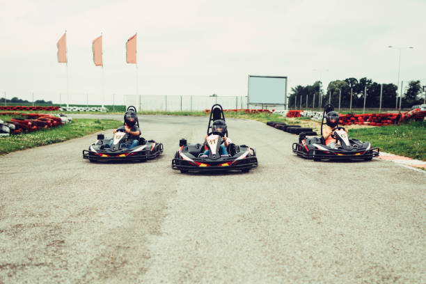 istock Family go-Karts 696939452
