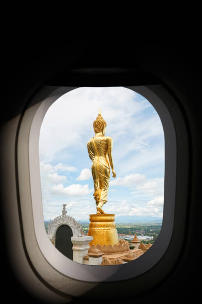 istock Window of airplane 696943714