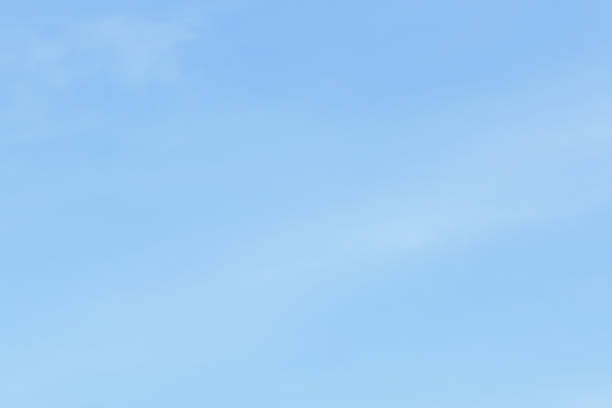 istock Clouds and the sky in the winter with clear clouds floating into a happy day. 696948670