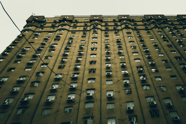 istock Old apartment block in Macau 696948676