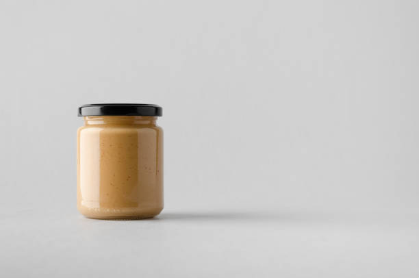 istock Peanut / Almond / Nut Butter Jar Mock-Up 696956120