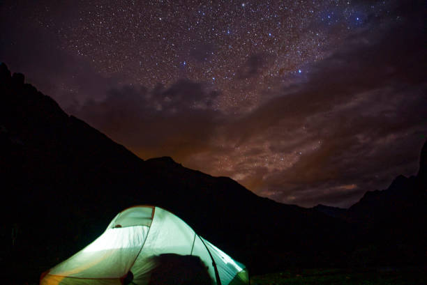 istock Huaraz Mountains in the Night 696962114
