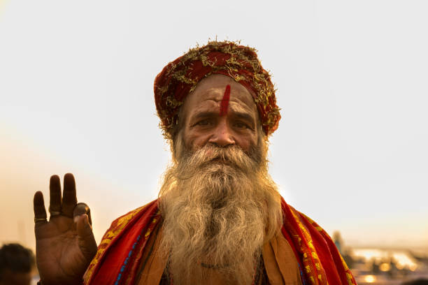 istock Sadhu in Varanasi, India 696962588