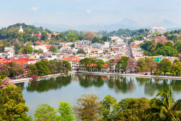 istock Kandy Lake and city 696977096