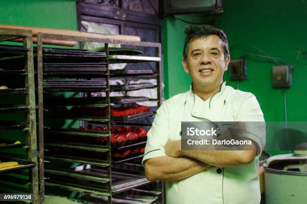 Baker Stock Photo - Download Image Now - Baker - Occupation, Latin American and Hispanic Ethnicity, Bakery