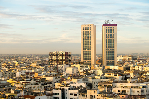 View over the city of Casablanca
