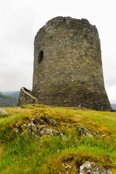 Photo of Dolbadarn Castle, Llanberis Wales.