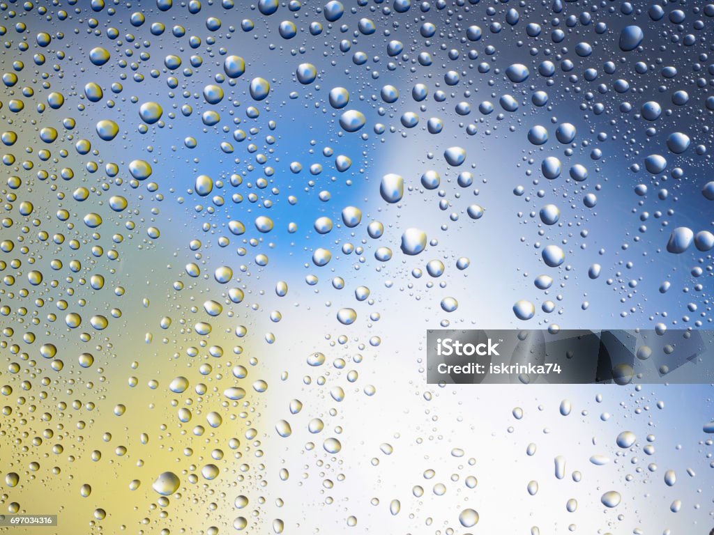 Nước Rơi Màu Nền Mưa Không Gian Cầu Vồng Không Gian Hình ảnh Sẵn ...