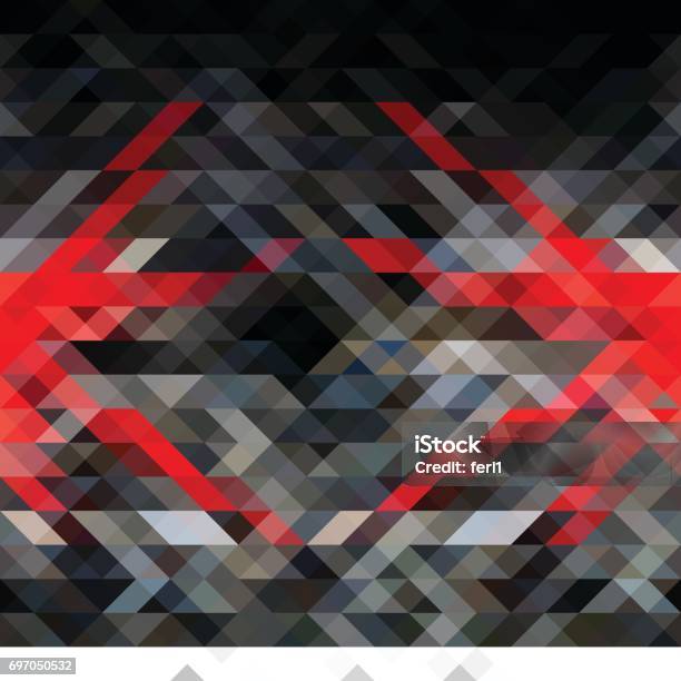 Tricangle Background Triangle Background Stock Illustration - Download Image Now - Abstract ...