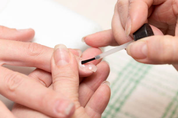 istock Manicure in a beauty salon 697054044