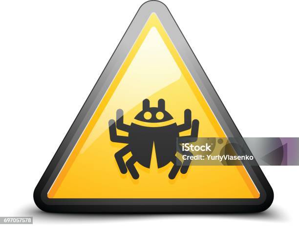 Programming Code Bug Sign Stock Illustration - Download Image Now ...