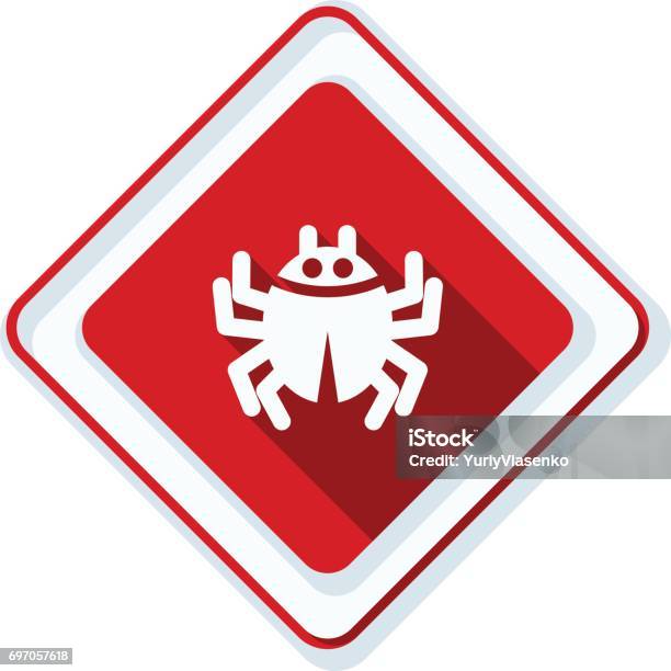 Programming Code Bug Sign Stock Illustration - Download Image Now ...