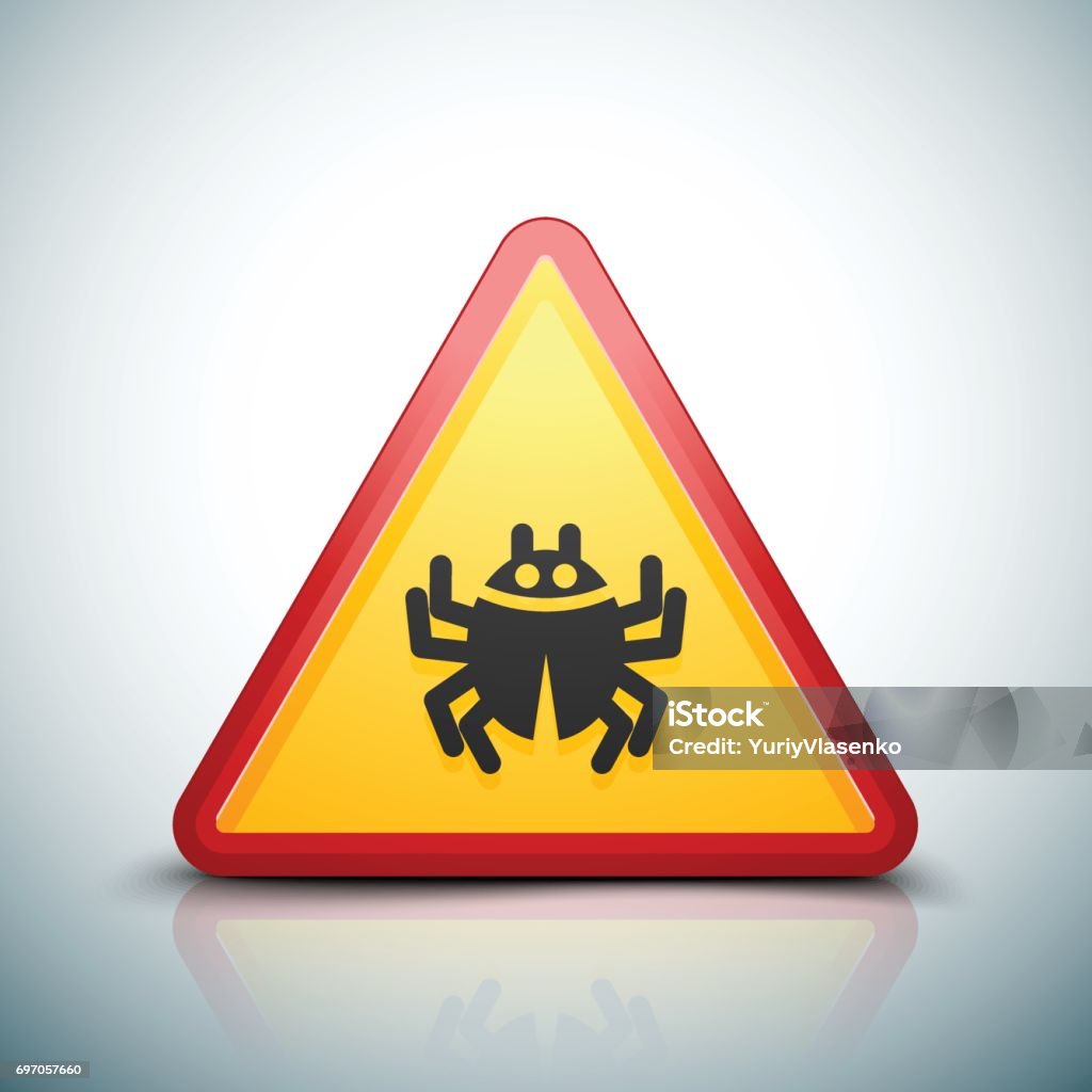 Coading Bug Programming Code Bug Sign Stock Illustration - Download Image Now ...