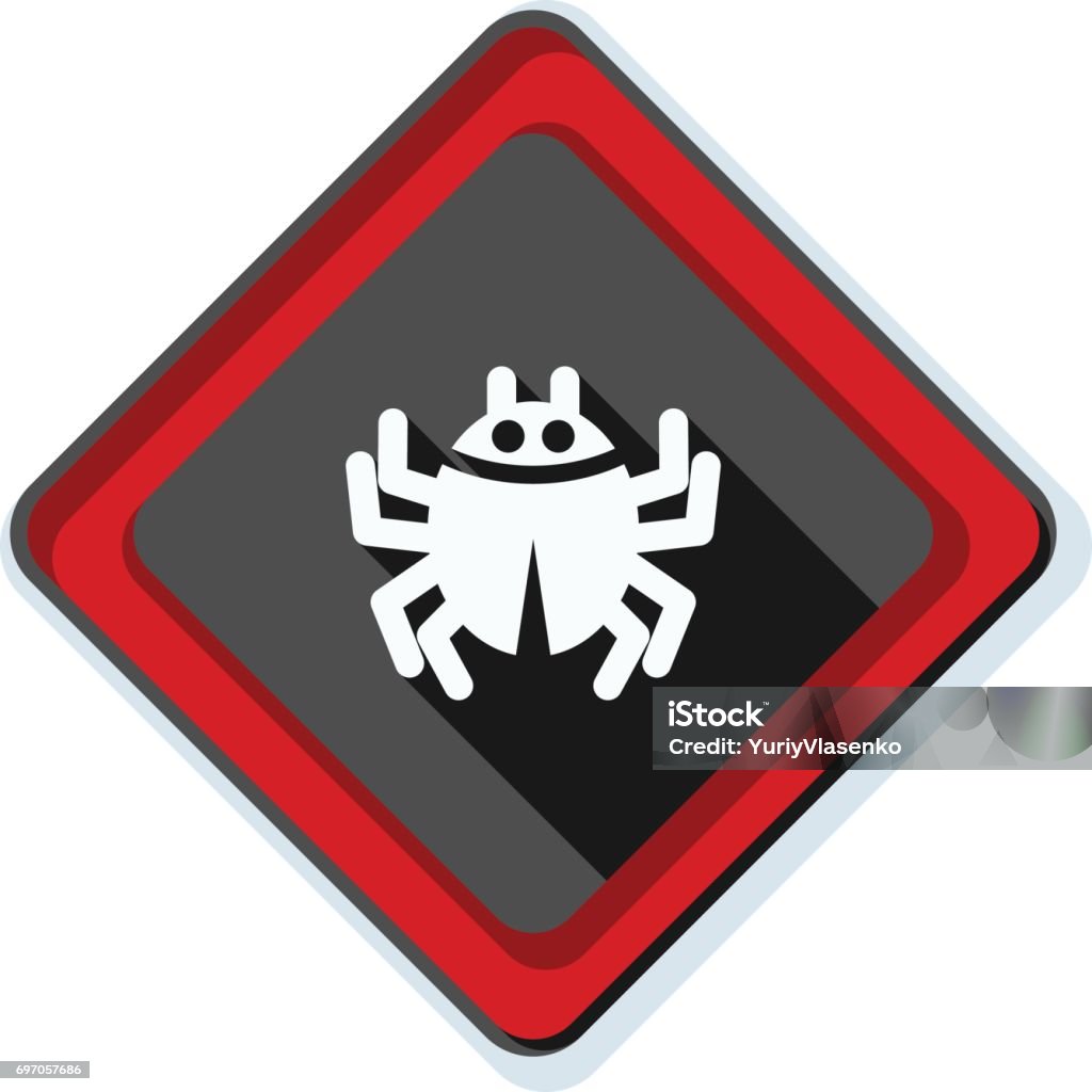 Programming Code Bug Sign Stock Illustration - Download Image Now ...