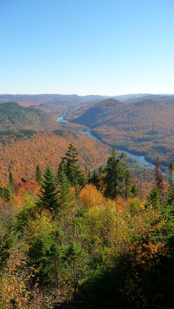 istock Jacques Cartier River in autumn 697082600