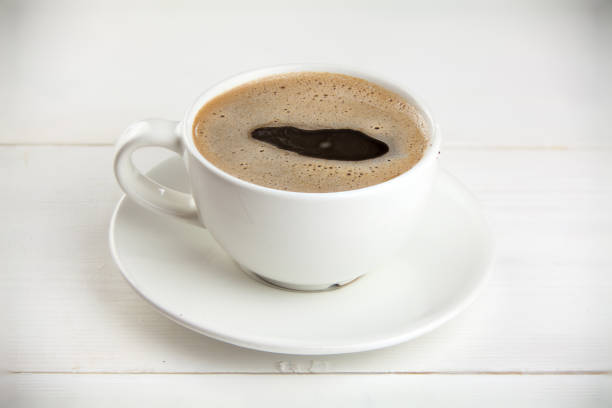istock coffee in coffee cup with natural grains 697083690