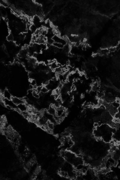 istock Black marble patterned texture background. abstract natural marble black and white for design. 697093760