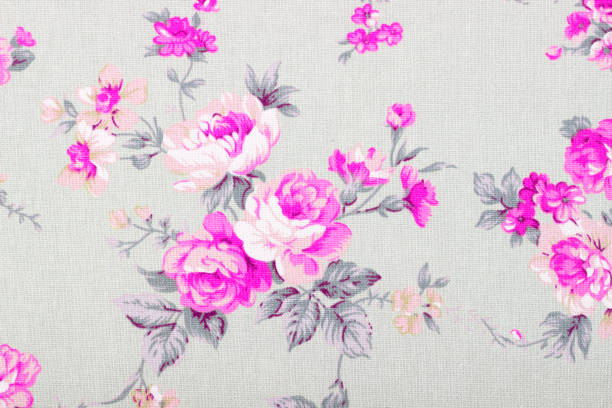 istock vintage style of tapestry flowers fabric pattern background 697123626