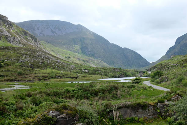 istock A road, a river and their mountains 697133724