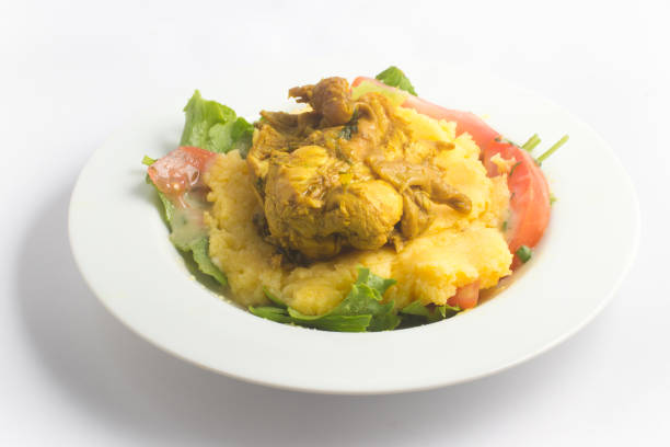 istock Brazilian Polenta with chicken thigh 697134722