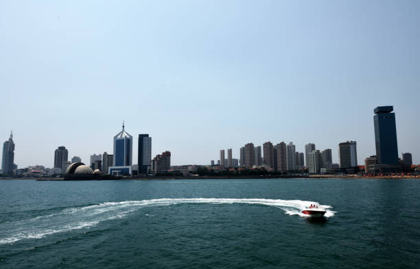 istock Tourist city Qingdao China 697135096