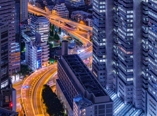 istock Night view of Tokyo 697138282