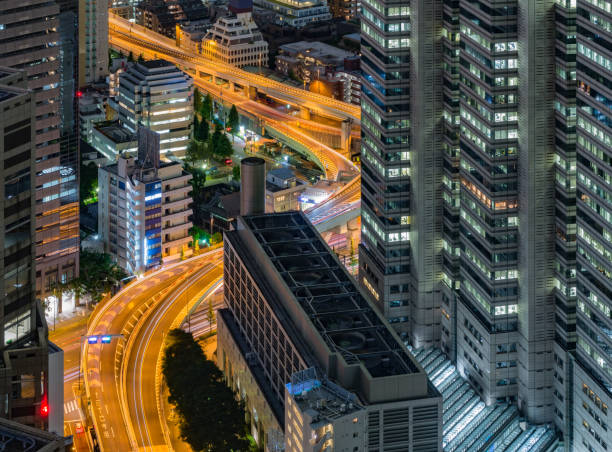 istock Night view of Tokyo 697138430