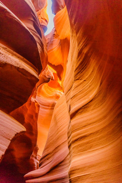 istock Sandstone formations in Antelope Canyon near the Page, 697141360