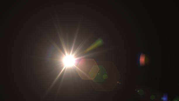 istock Realistic lens flares , light leaks, overlays. 697152740