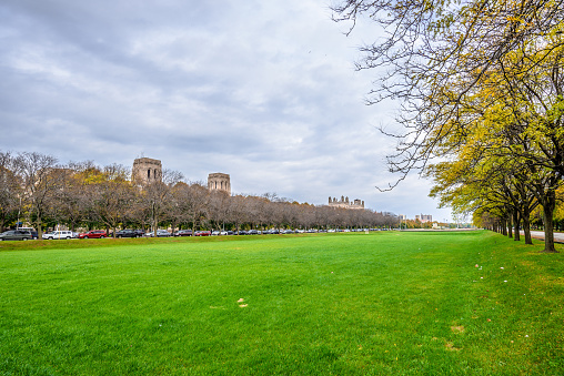 Chicago, USA - Oct 29, 2016: The University of Chicago is a private research university in Chicago, IL. It holds top-ten position in numerous national and international rankings and measures.
