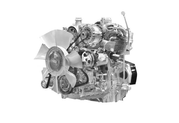car engine. - turbo diesel imagens e fotografias de stock