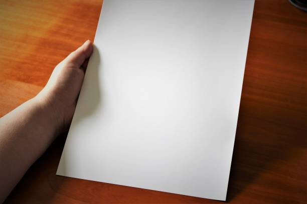 istock A image of a hand, or hands with paper 697173062