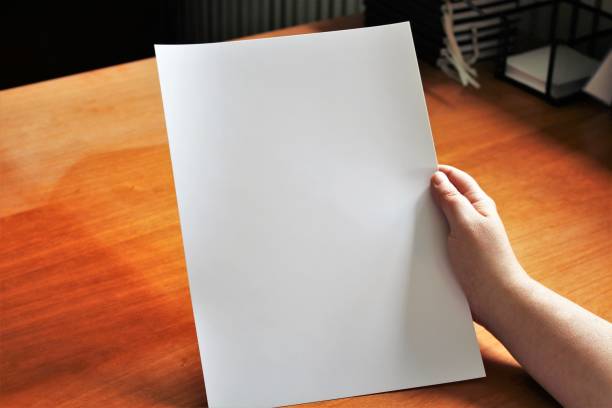 istock A image of a hand, or hands with paper 697173072