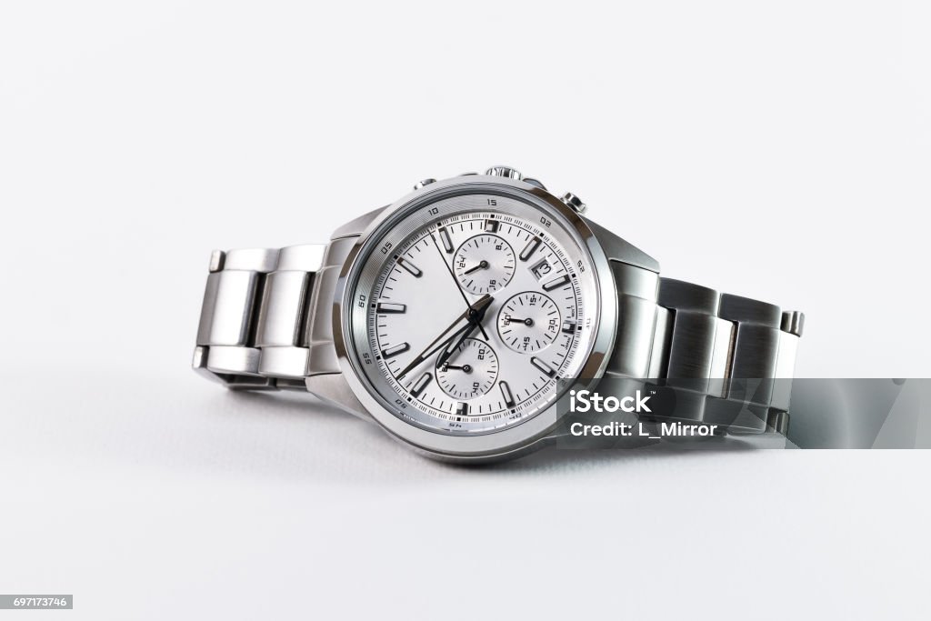 Luxury watch Luxury watch on a white background Watch - Timepiece Stock Photo