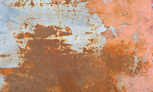 old metal iron rust background and texture.