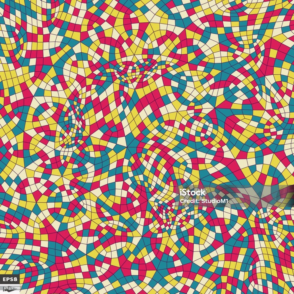 Abstract Mosaic Vector Mosaic Abstract Background Vector Illustration Stock Illustration ...