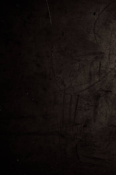 istock Grunge black background - textured wall with space. Dark Distress texture 697193624