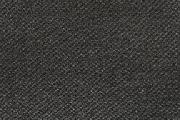 istock Close Up Background of Black Canvas Textile Texture 697231850