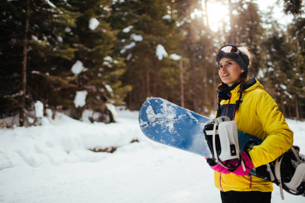 istock Portrait of snowboarder 697239114