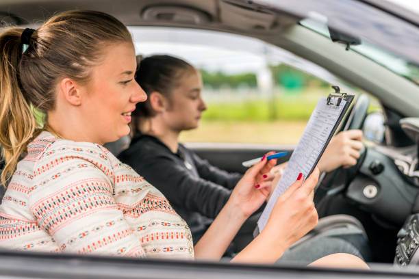 istock Focused on the road ahead of her 697245618
