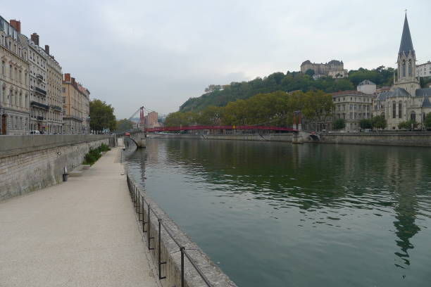 istock Lyon France, Saone River,Old District 697255860