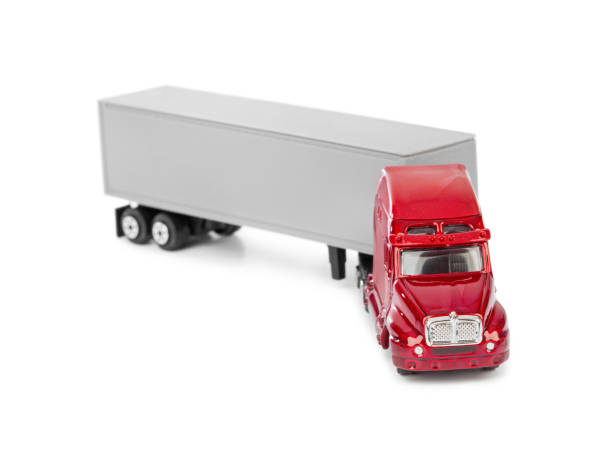 istock Toy car truck 697259796