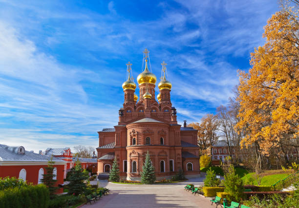 istock Chernigovsky skete in Sergiev Posad - Russia 697264120