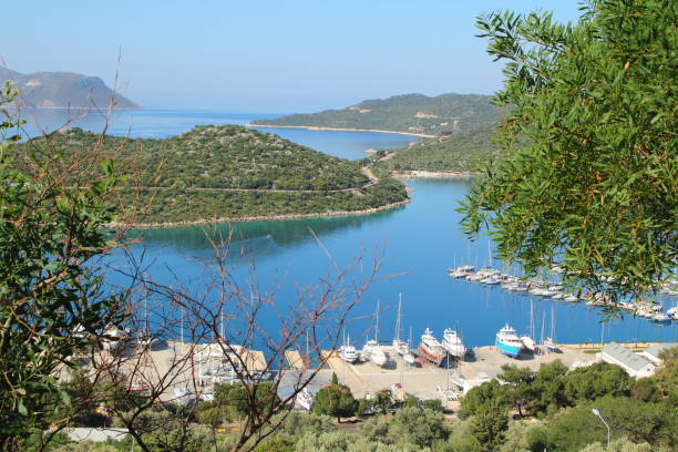 istock view to kas town in turkey 697264122