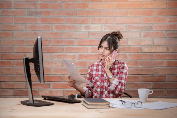 istock business woman working 697282270