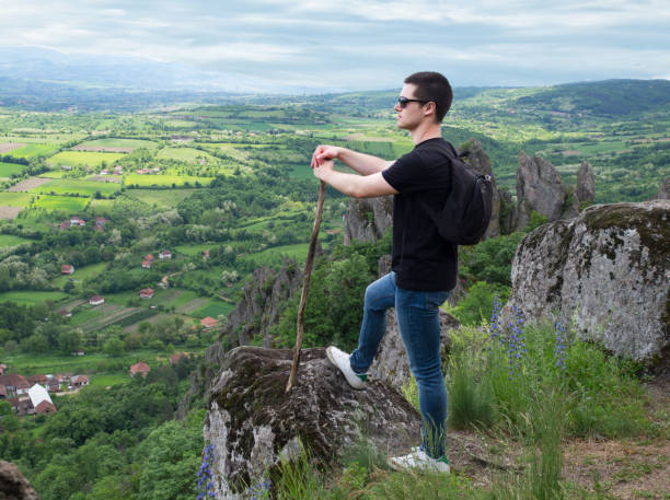 istock Feeling of freedom on the mountain 697285354