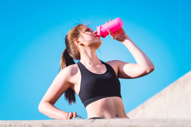 istock Don't forget to drink plenty of water 697288700
