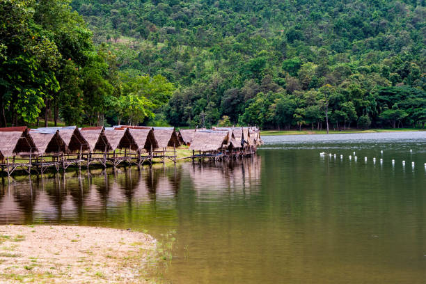 istock Reservoir and cottage 697289382