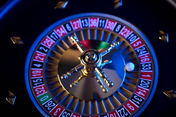 istock Poker chips. Casino theme 697289646