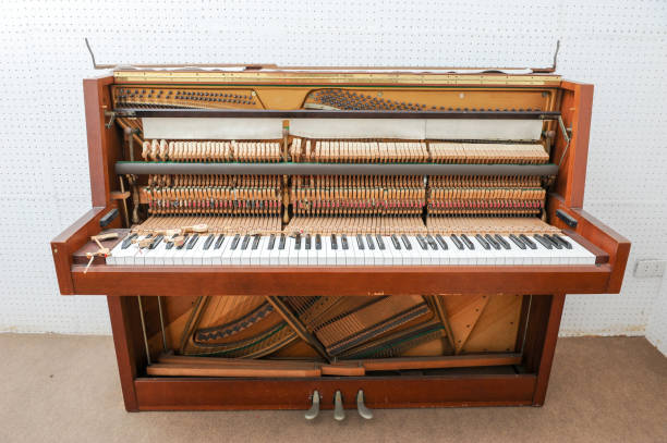 istock piano keys and the piano inside 697329788